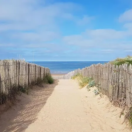 Lys De Mer, Pres De La Plage A Gilles Croix De Vie شقة *